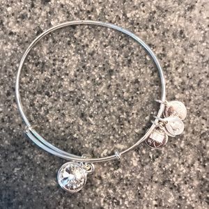 Alex and ani diamond bracelet